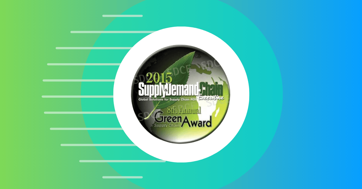 Spinnaker Receives Green Supply Chain Award for the Fifth Year in a Row